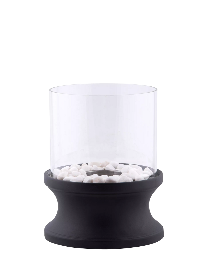 Fallen Fruits bioethanol garden fireplace black - British product