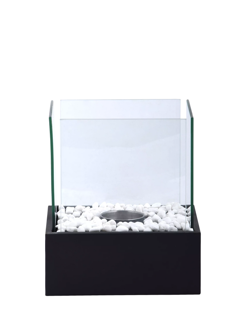 Fallen Fruits bioethanol garden fireplace black, imported from the UK