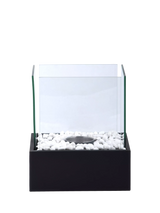 John Lewis Fallen Fruits Bioethanol Rectangular Garden Fireplace, Black- Buy online at McGrocer