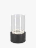 Fallen Fruits bioethanol round garden fireplace black - British product