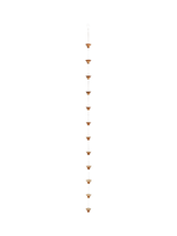 John Lewis Fallen Fruits Copper Plated Rain Chain- Buy online at McGrocer