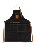 Fallen Fruits denim garden apron (British brand)