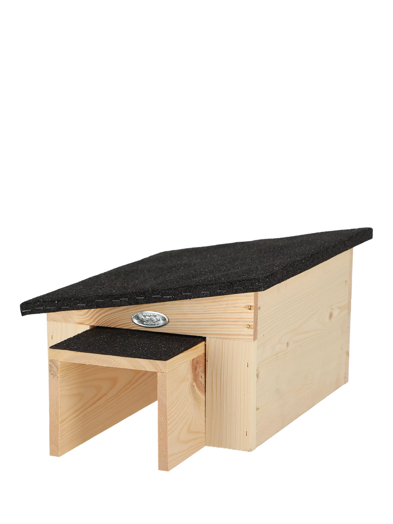 Fallen Fruits Pine Wood Hedgehog House - British product