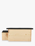 Fallen Fruits Pine Wood Hedgehog House - British product
