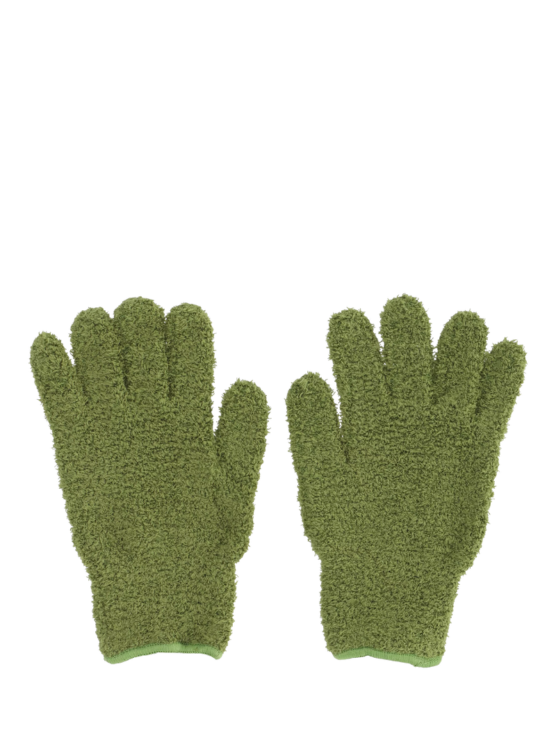 Fallen Fruits plant dusting gloves green - British product