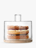 LSA International Lotta cake and cheese dome 25cm - British product