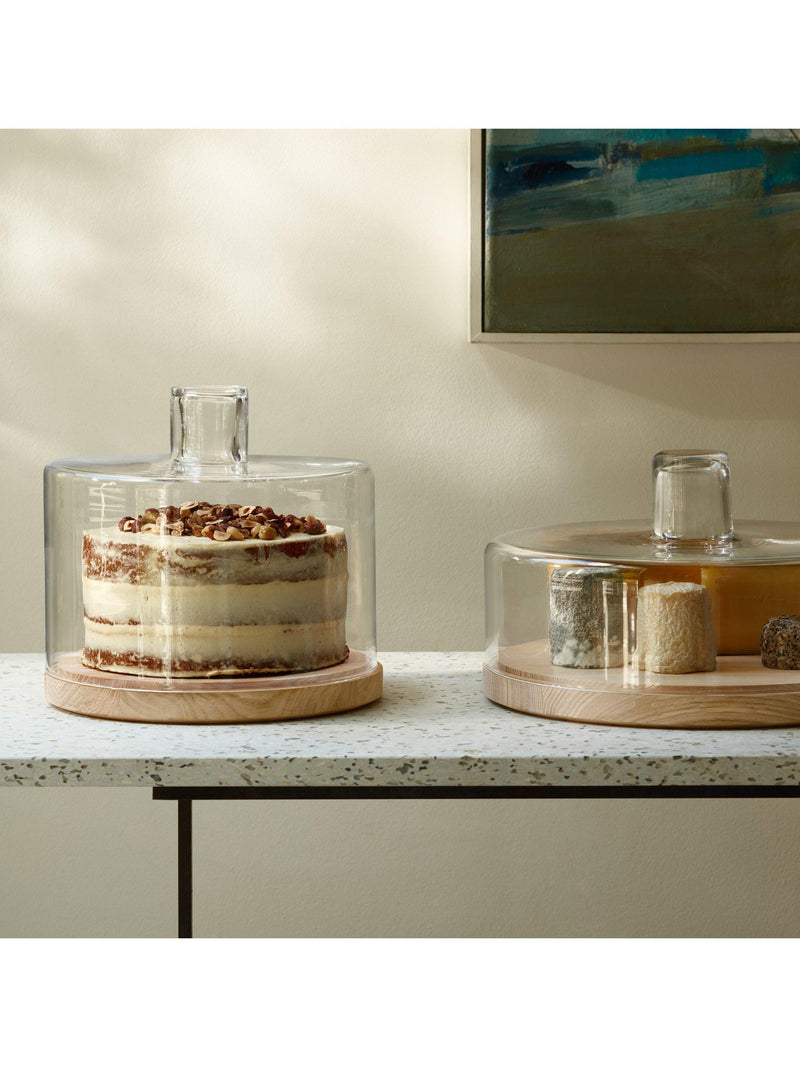 LSA International Lotta cake and cheese dome 25cm - British product