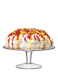 LSA International glass cake stand 31cm, UK version