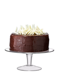 LSA International glass cake stand 31cm, UK version