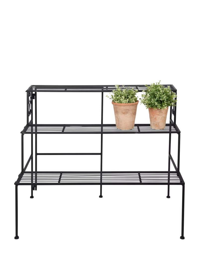 Fallen Fruits etagere plant stand black (British brand)