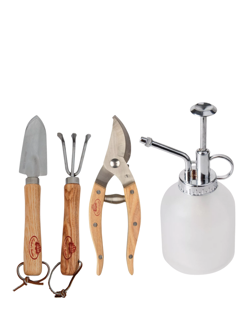 Fallen Fruits indoor plant mini gardening tool set 4 piece, UK version