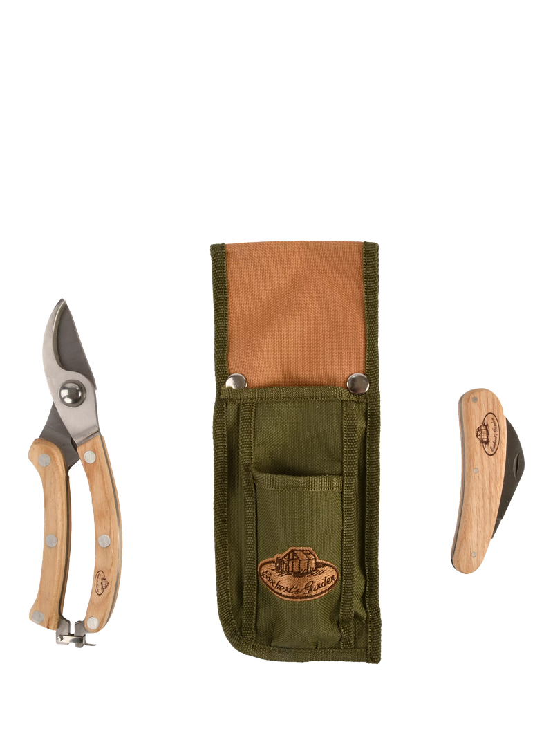 Fallen Fruits 3-piece pruning tool set, imported from the UK