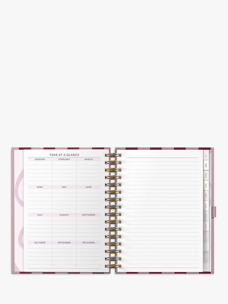 Busy B 2026 Week to View Planner in pink (British brand)