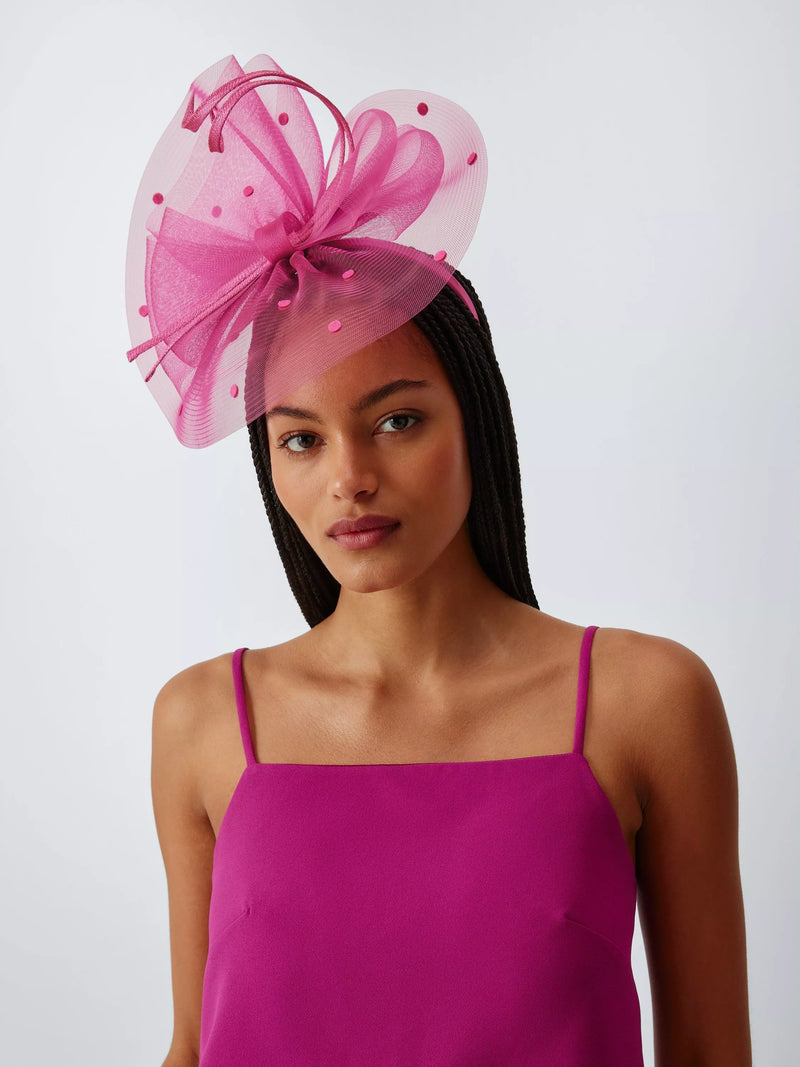 John Lewis Arabella Polka Dot Fascinator