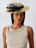 John Lewis Emmaline small boater hat natural straw - British product
