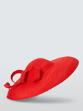 John Lewis red downward brim hat - British product