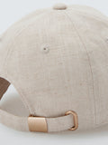 John Lewis baseball cap in cotton linen blend (British brand)