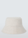 John Lewis natural reversible bucket hat, imported from the UK