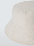 John Lewis natural reversible bucket hat, imported from the UK
