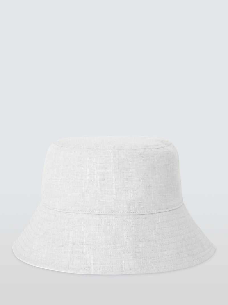John Lewis natural reversible bucket hat, imported from the UK