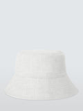 John Lewis natural reversible bucket hat, imported from the UK