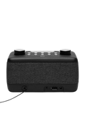 Roberts digital alarm clock radio black compact (British brand)