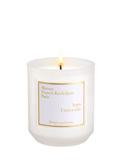 John Lewis Maison Francis Kurkdjian Aqua Universalis Scented Candle, 300g- Buy online at McGrocer