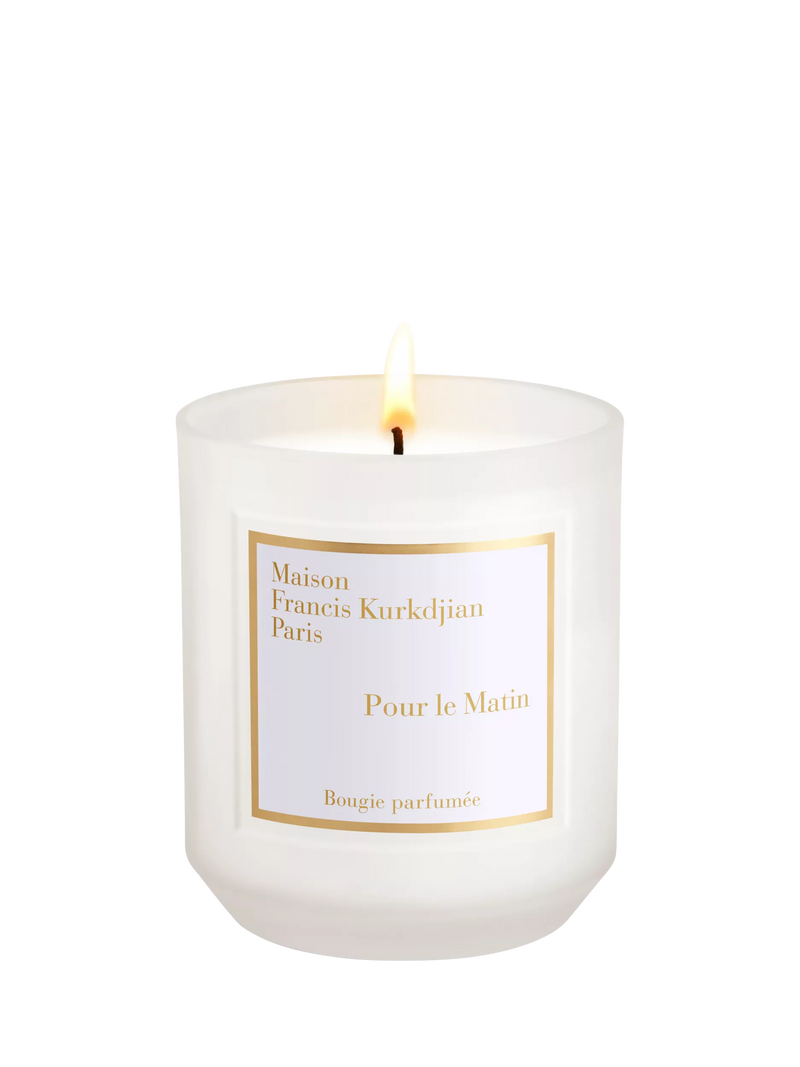 Maison Francis Kurkdjian Pour le Matin scented candle 300g, UK version