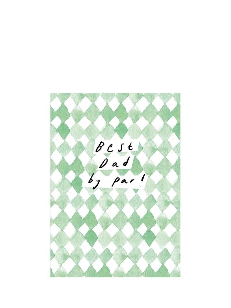 Woodmansterne Best Dad Father's Day card - British product
