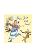 Woodmansterne BBQ legend Father's Day card (British brand)