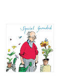 Woodmansterne Father's Day gardening card for grandad - British product