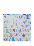 Wendy Jones Blackett Father's Day card blank inside blue envelope, imported from the UK