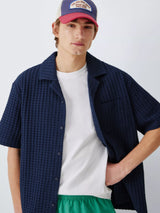 John Lewis John Lewis Golden Hour Patch Baseball Cap, Blue Multi- Buy online at McGrocer