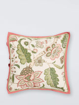 John Lewis John Lewis x Sanderson Newnham Courtney Scatter Cushion, White/Multi, 43cm Square- Buy online at McGrocer