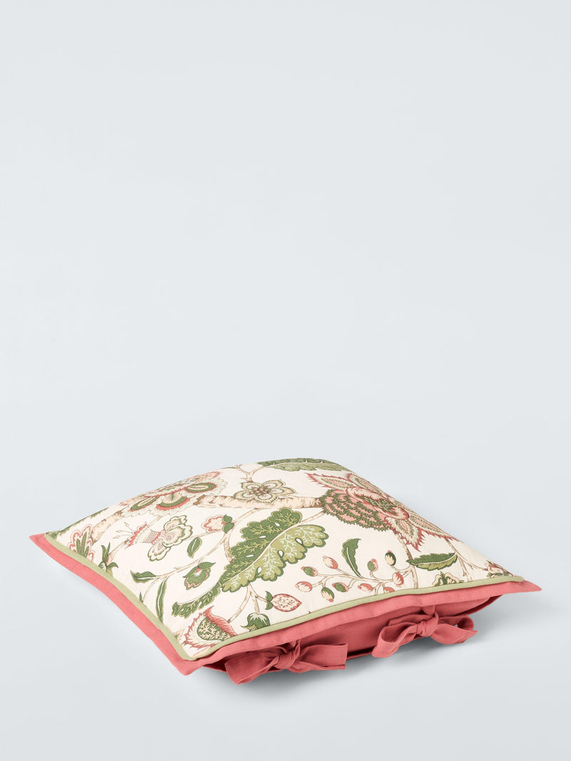 John Lewis x Sanderson cushion white multi 43cm - British product