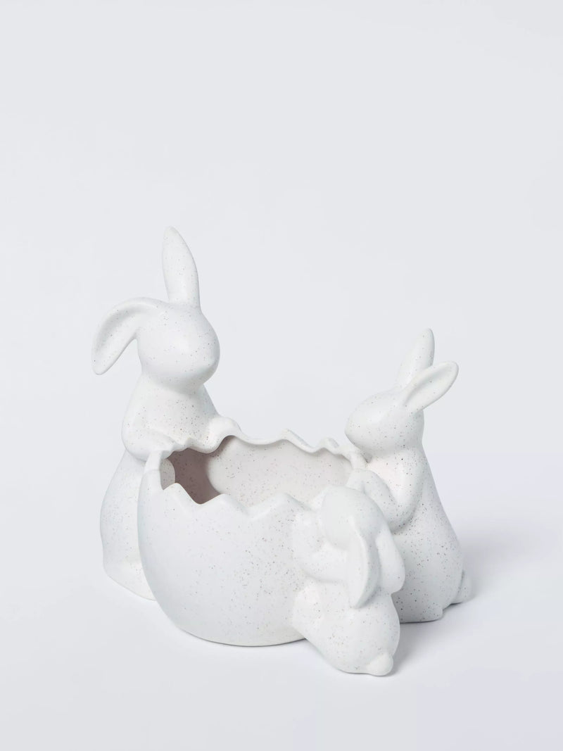 John Lewis bunny ceramic bowl white, UK version