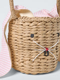 John Lewis woven bunny basket, UK version