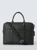 John Lewis Zurich Zipped Briefcase Black - British product