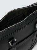 John Lewis Zurich Zipped Briefcase Black - British product