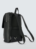 John Lewis Zurich zipped black backpack (British brand)