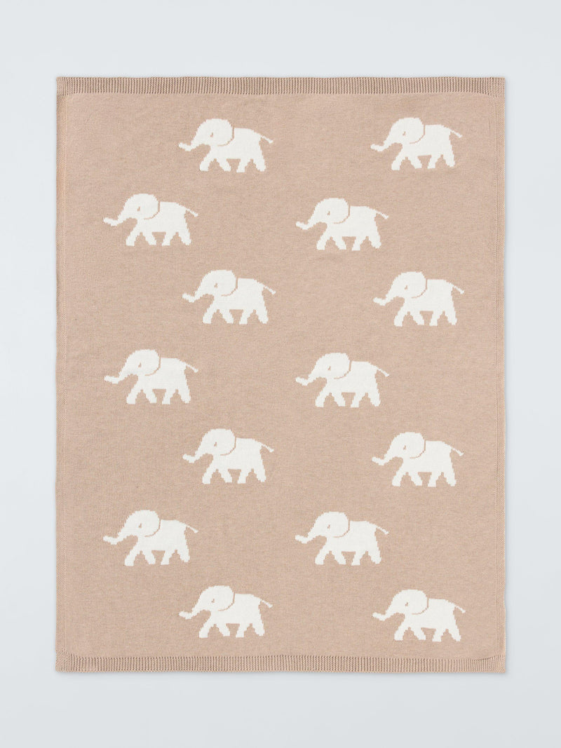 John Lewis elephant blanket 100x75cm, imported from the UK