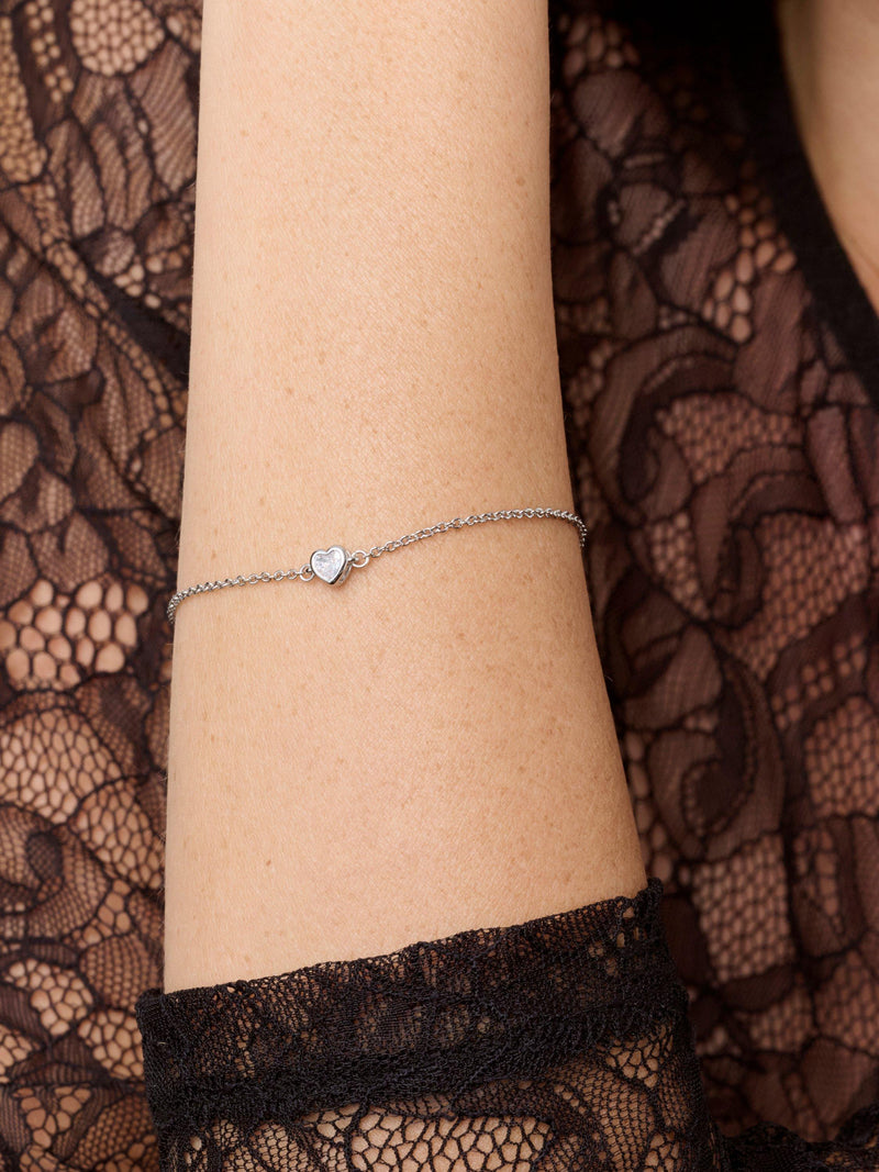 Ted Baker bracelet Halle mini crystal heart adjustable, UK version