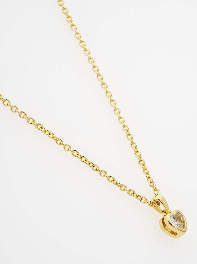 Ted Baker crystal heart pendant necklace Harlow mini - British product