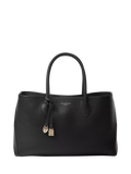 Aspinal of London leather tote bag black (British brand)