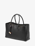 Aspinal of London leather tote bag black (British brand)