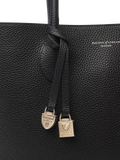Aspinal of London leather tote bag black (British brand)