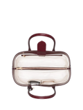 Aspinal of London leather tote bag burgundy - British product