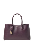 Aspinal of London leather tote bag with Bee charms (British brand)