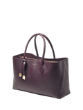Aspinal of London leather tote bag with Bee charms (British brand)