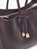 Aspinal of London leather tote bag with Bee charms (British brand)